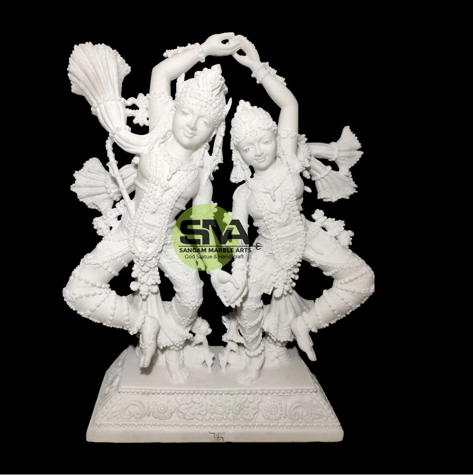 Dancing Radha Krishna statue for Home Decor