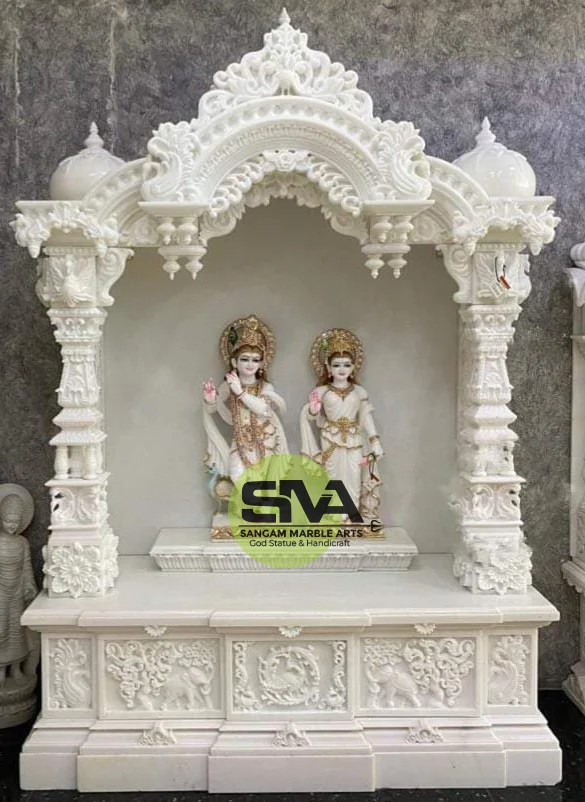 Designer White Marble Temple