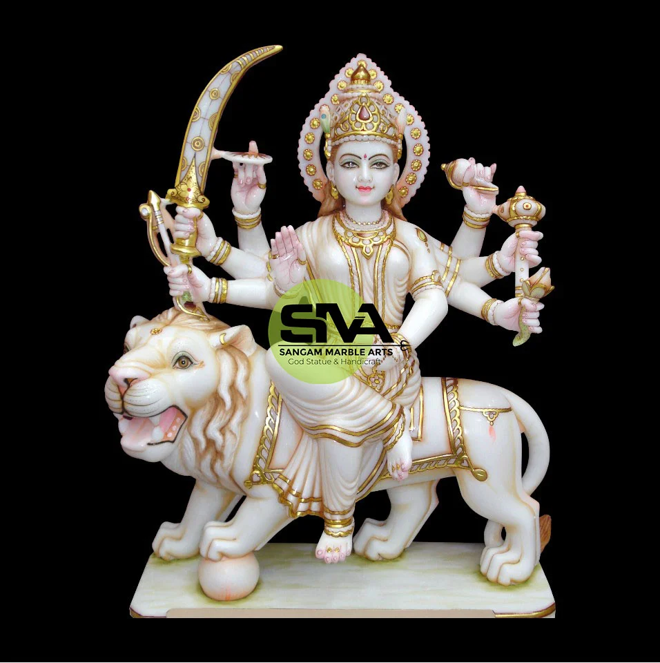 Durga Maa Marble Murti