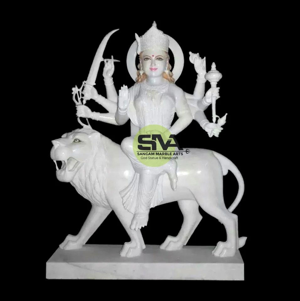 Hindu Goddess Sherawali Murti