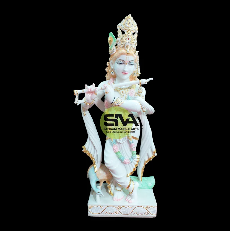Krishna Marble Murti