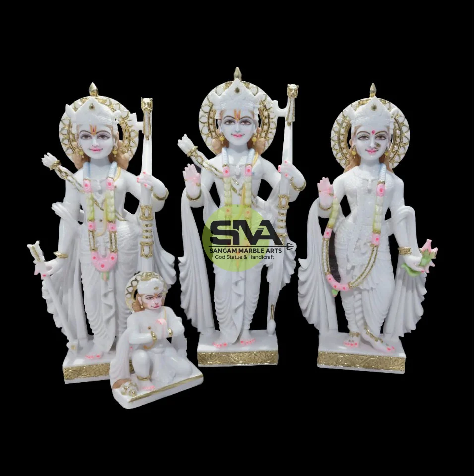 Marble Ram Darbar Murti