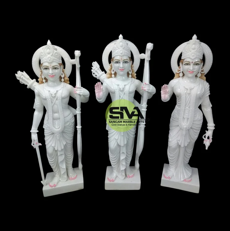 Marble Ram Darbar Murti