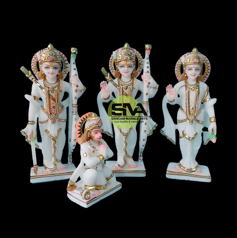 Marble Ram Darbar Sculpture