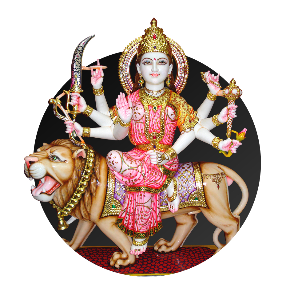 Durga Maa Marble Murti