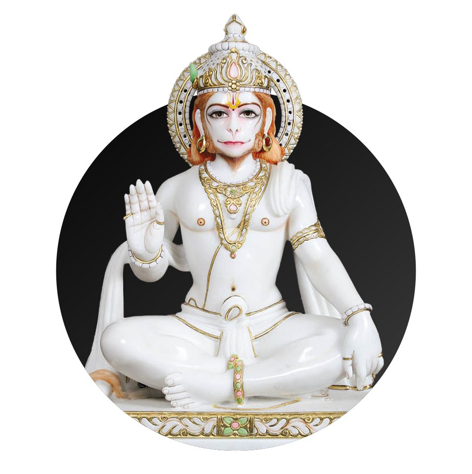 Hanuman Ji Marble Murti