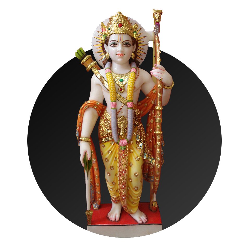 Ram Darbar Marble Murti